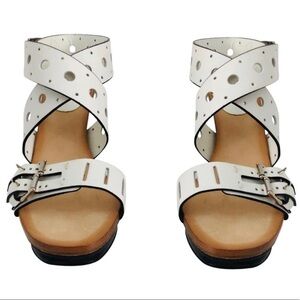 TOD'S  Open Toe Leather Sandal size 36
